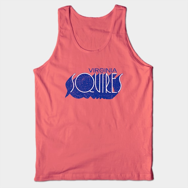 Defunct Virginia Squires ABA Basketball Tank Top by LocalZonly
